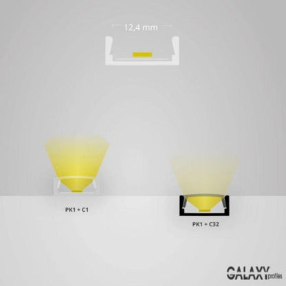 PK1 LED profiel 200cm