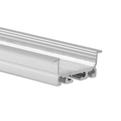 PN5 LED profiel 200cm, plat / vleugel, LED strips max. 24mm