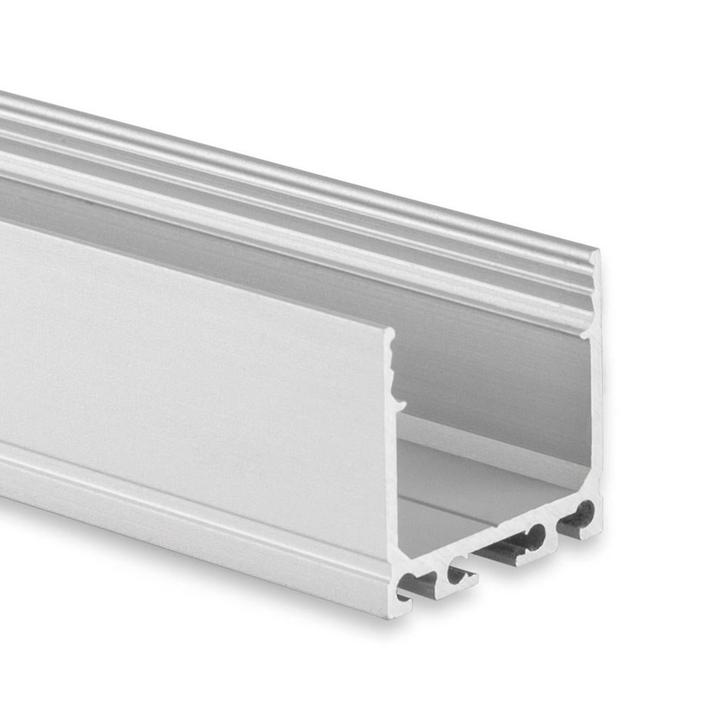 PN6n LED profiel 200cm, hoog, LED strips max. 20mm