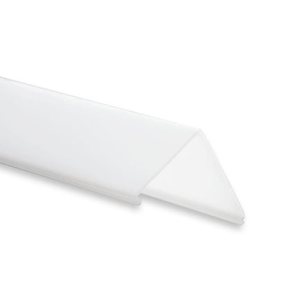 C16 afdekkap opaal/gesatineerd 200cm voor profiel PN19