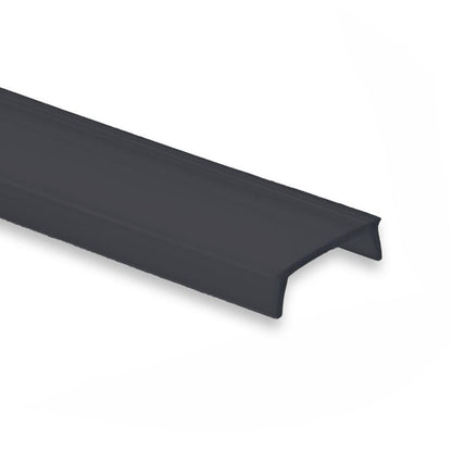 C1 afdekkap zwart/mat 2m profiel PL1/PL2/PL3/PL7/PL8