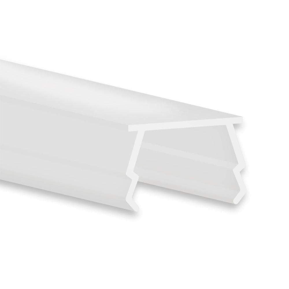 C27n afdekkap opaal/gesatineerd 200cm voor profiel TBP2/TBP2.1/TBP8