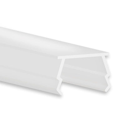 C27n afdekkap opaal/gesatineerd 200cm voor profiel TBP2/TBP2.1/TBP8