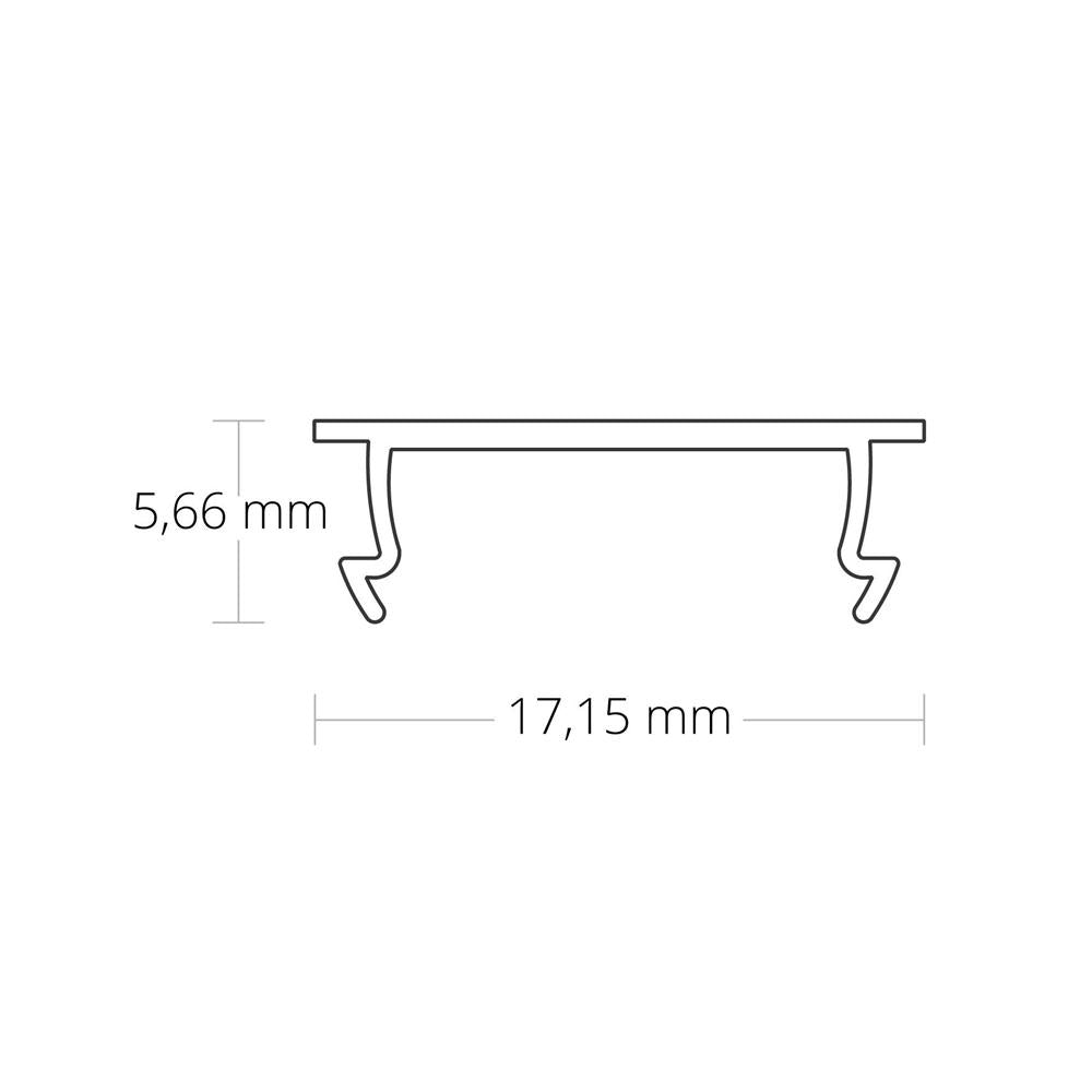 C41 afdekkap transparant 200cm voor SL8/NL8/SL15/NL15/SP1