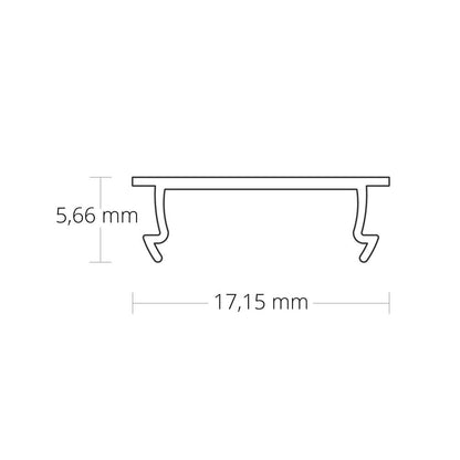 C41 afdekkap transparant 200cm voor SL8/NL8/SL15/NL15/SP1