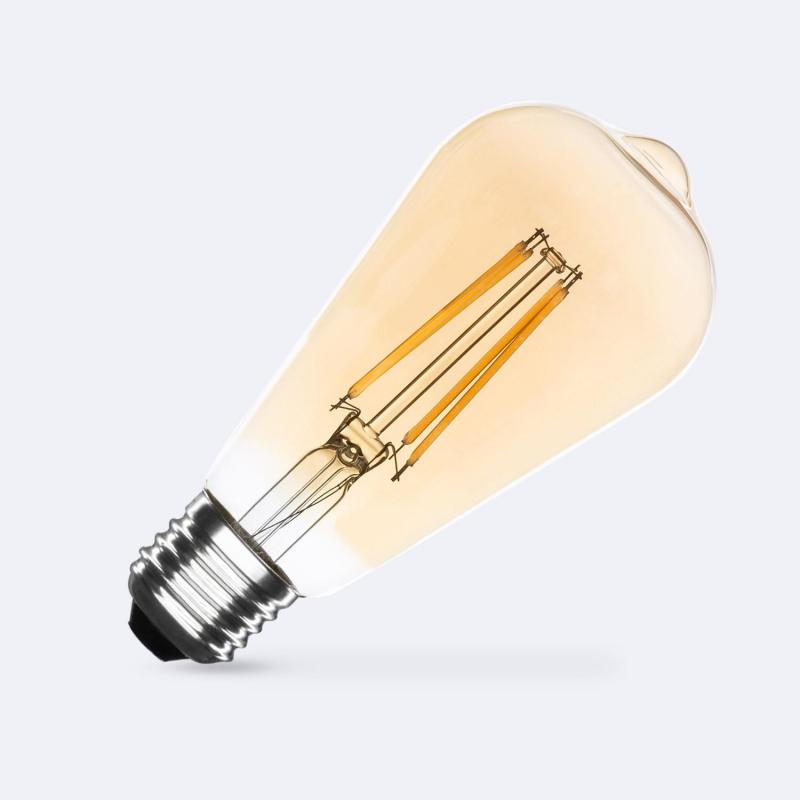 Lumexa LED Filamentlamp E27 Gold Dimbaar