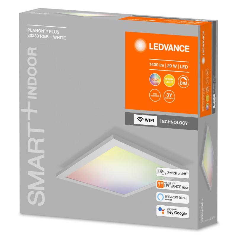 Lumexa LED Paneel 20W Vierkant 30x30 cm RGBW Smart+ WiFi LEDVANCE 4058075495708