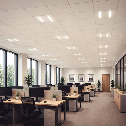 Lumexa LED Paneel 60x60 cm 30W 4200lm CCT Selecteerbaar Stripe LIFUD