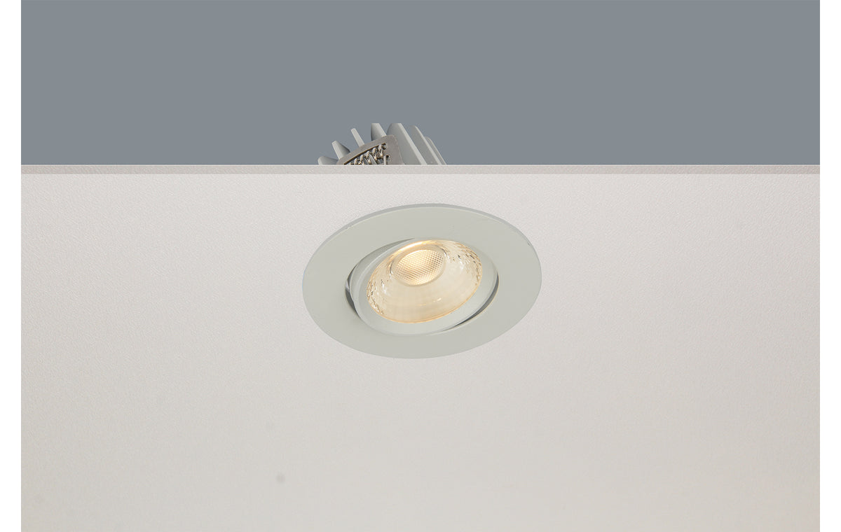 MacBright LED-Spot Round MB Flat 80mm