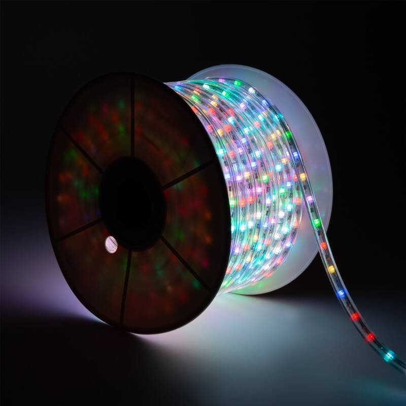 Lumexa Tubivo LED-strip 230V RGB Rond 36 LED/m IP65 Rol 50 m