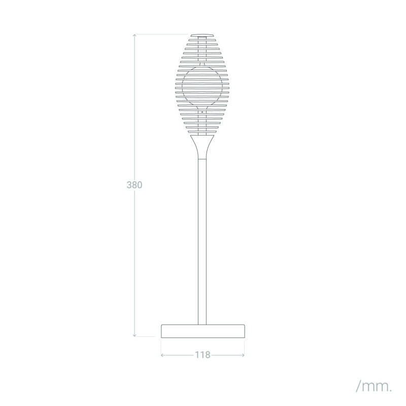 Lumexa Dukuzaro LED Tafellamp Metaal 3W