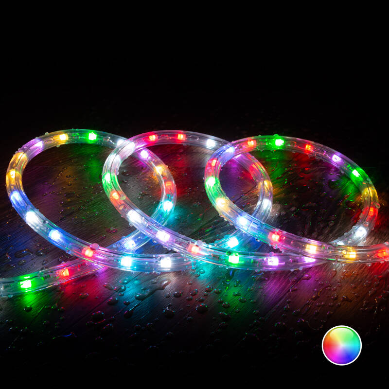 Lumexa Tubivo LED-strip 230V RGB Rond 36 LED/m IP65 Rol 50 m