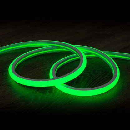 Lumexa Neonkaro LED Neon Flex 230V Halfrond Gekleurd 7,5W/m per meter Geel Roze Groen