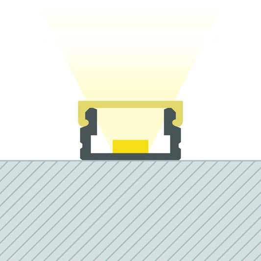 Lumexa Opbouw Profiel Aluminium 2 m voor LED-strip tot 8 mm