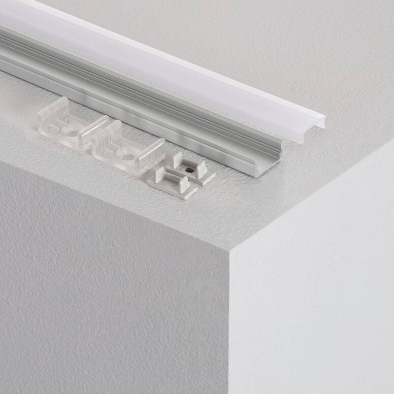 Aluminium profiel opbouw | voor LED-strip tot 12mm
