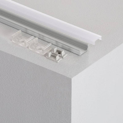 Aluminium profiel opbouw | voor LED-strip tot 12mm