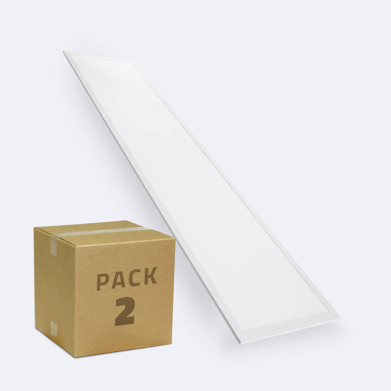 Lumexa Pack 2x Paneel LED 120X30 cm 40W 4800 lm Solid