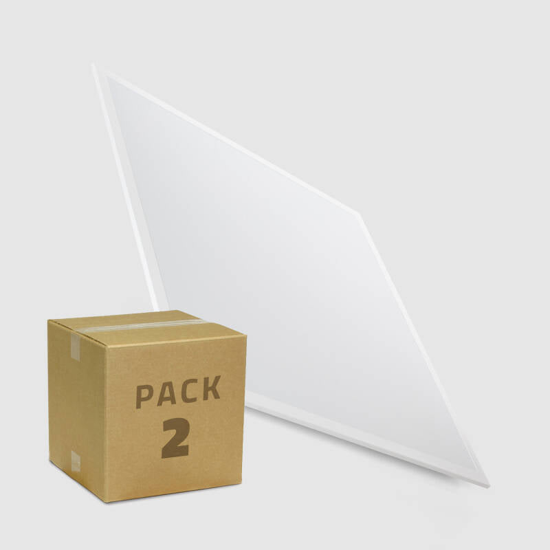 Lumexa Pack 2x LED Paneel 60x60cm 40W 4800lm Solid