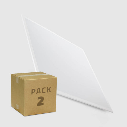 Lumexa Pack 2x LED Paneel 60x60cm 40W 4800lm Solid