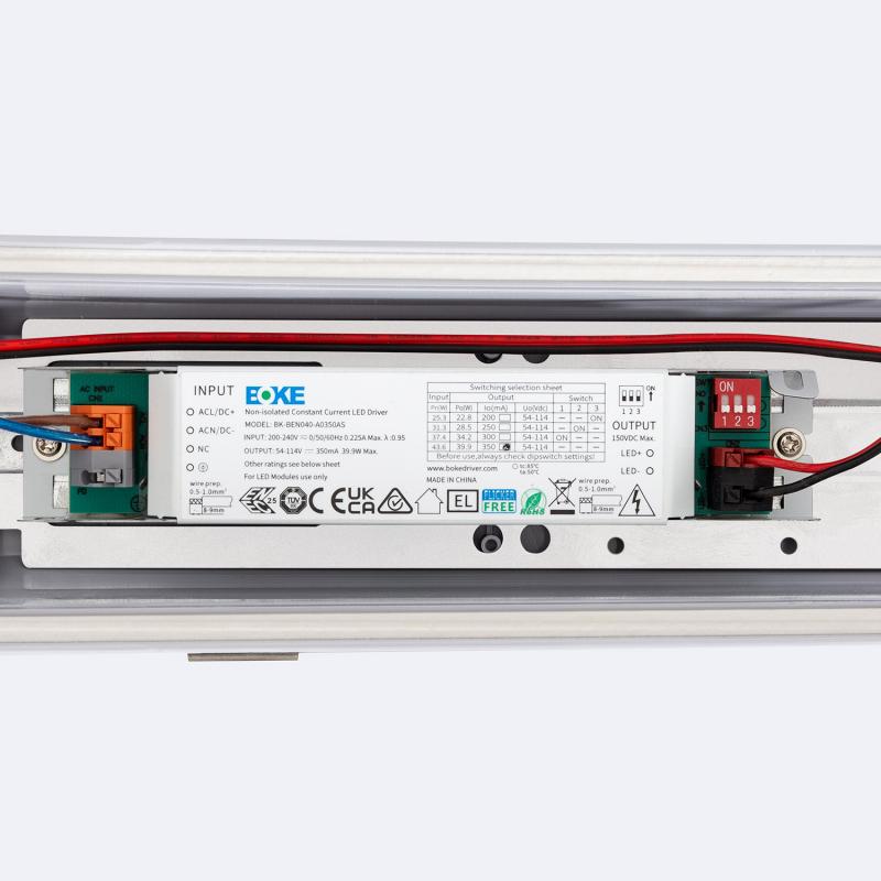 Lumexa Tri-proof LED 120 cm 36W met Noodunit IP65