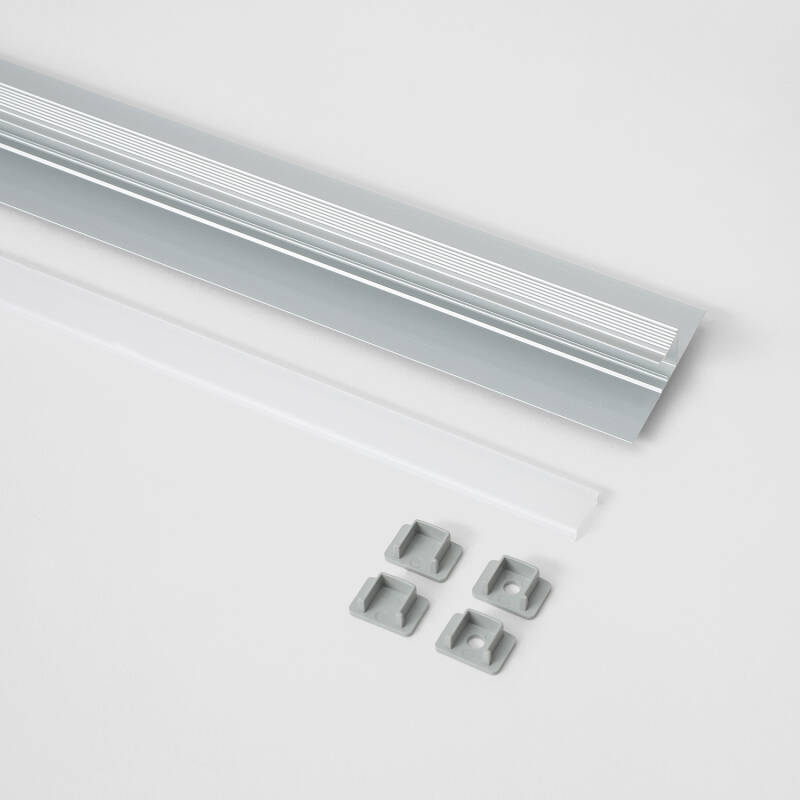 Lumexa Aluminium Profiel Inbouw voor Wand/Plafond met Doorlopende Afdekking Geschikt voor LED-strip tot 15 mm