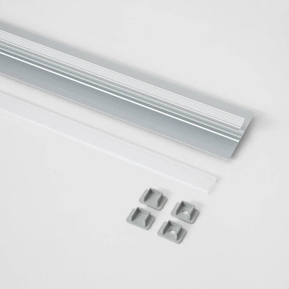 Lumexa Aluminium Profiel Inbouw voor Wand/Plafond met Doorlopende Afdekking Geschikt voor LED-strip tot 15 mm