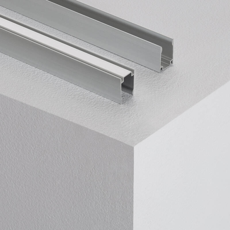 Lumexa Aluminium profiel 1m Neon led slang van RGB 11 W/m Halfrond 180º 220V AC 60 LED/m IP67 in te korten om de 100 cm
