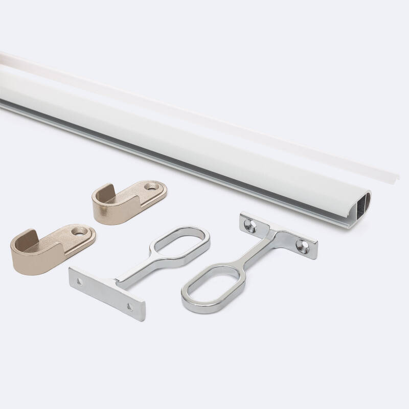 Lumexa Aluminium Profiel voor Kledingrek in Kast voor LED-strip tot 12 mm