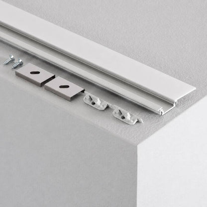 Lumexa Verzonken Aluminium Profiel 1m Cover voor LED-strip tot 10 mm