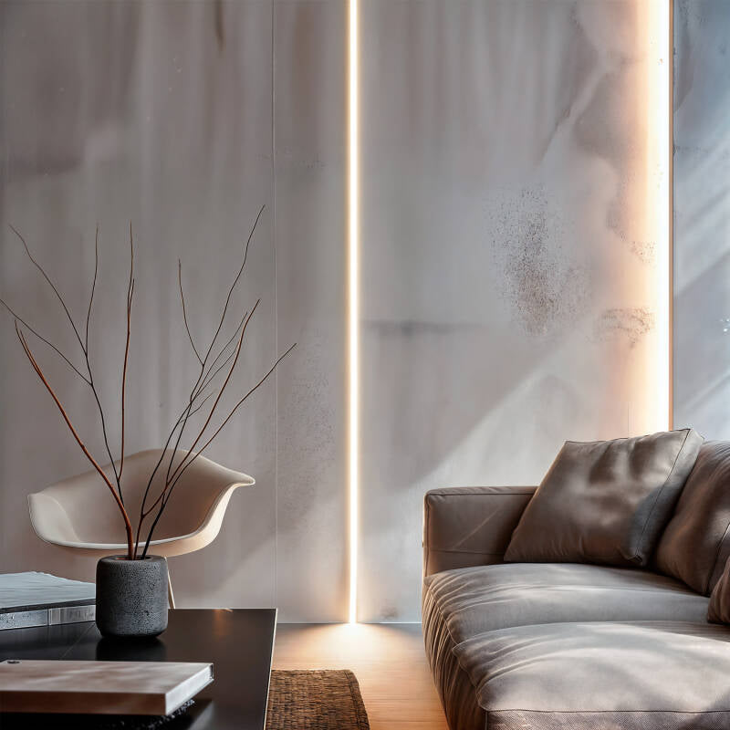 Lumexa Verzonken Aluminium Profiel 1m Cover voor LED-strip tot 10 mm
