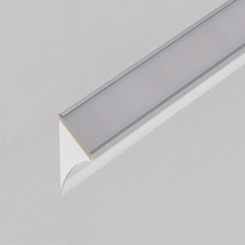 Lumexa Inbouw Aluminium Profiel voor Gips/Gipsplaat met Doorlopende Afdekking Geschikt voor LED-strip tot 20 mm