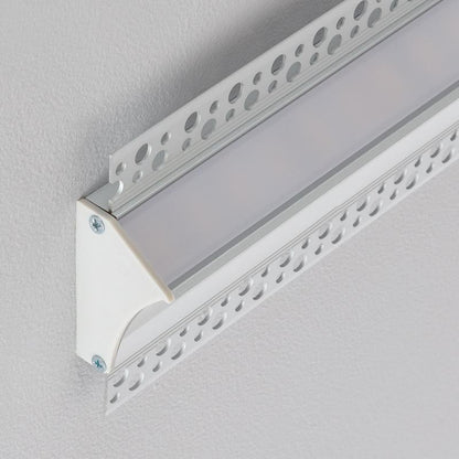 Lumexa Inbouw Aluminium Profiel voor Gips/Gipsplaat met Doorlopende Afdekking Geschikt voor LED-strip tot 20 mm