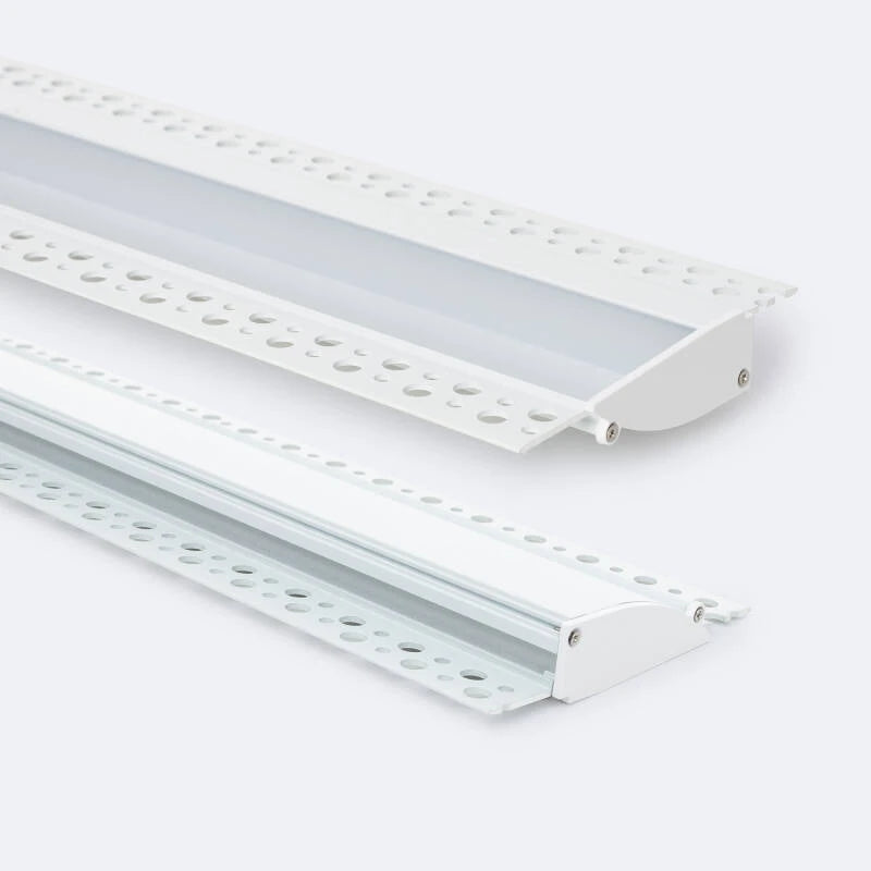 Lumexa Aluminium Profiel inbouw voor Gips/Pladur 2m Voor LED-strip tot 12mm