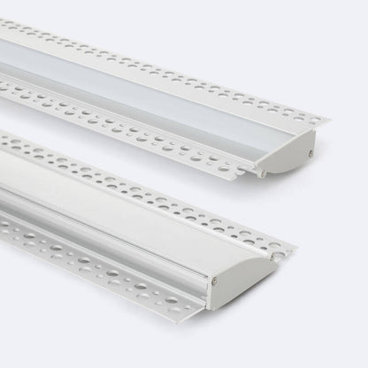 Lumexa Aluminium Profiel inbouw voor Gips/Pladur 2m Voor LED-strip tot 12mm