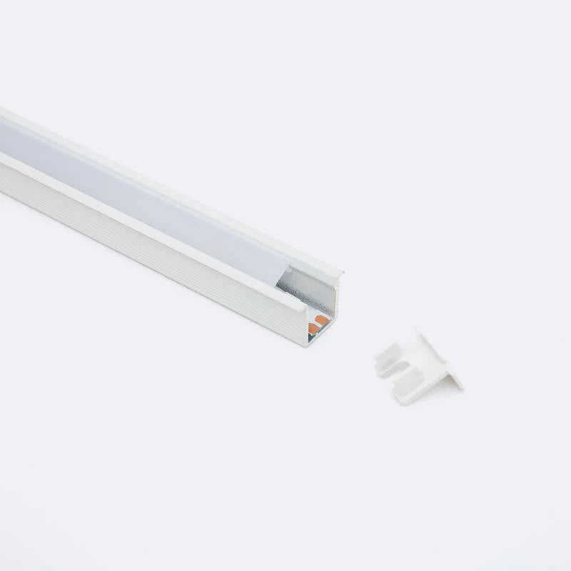 Lumexa Aluminium HoekProfiel 30º Inbouw 2m voor LED-strip tot 6 mm