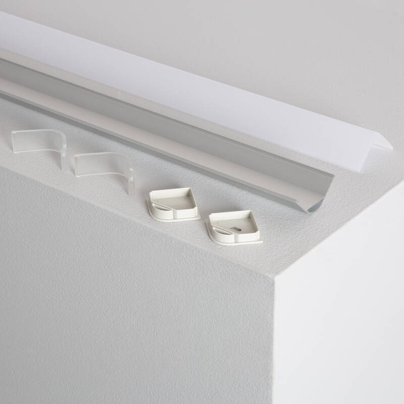 Lumexa Aluminium Driehoekig Profiel 2m voor LED-strip tot 20mm