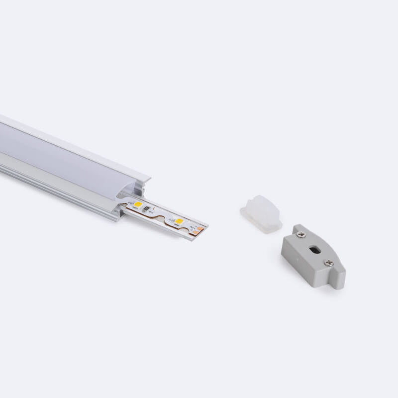 Lumexa Aluminium Profiel Waterdicht IP65 Inbouw 2m voor LED-strip tot 8 mm