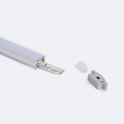 Lumexa Aluminium Profiel Waterdicht IP65 Inbouw 2m voor LED-strip tot 8 mm