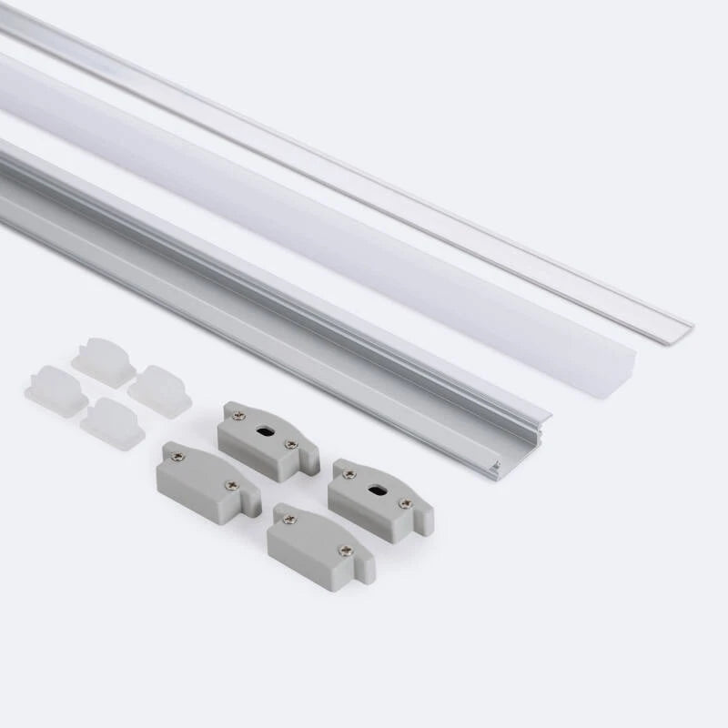 Lumexa Aluminium Profiel Waterdicht IP65 Inbouw 2m voor LED-strip tot 8 mm