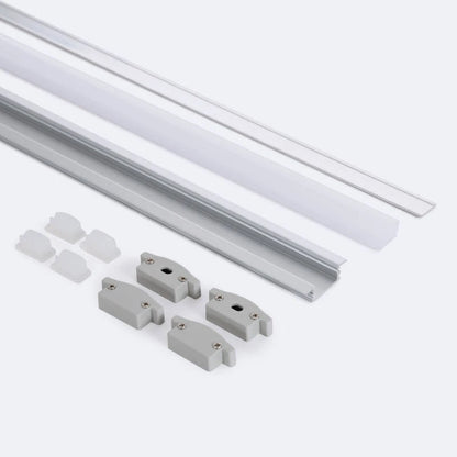 Lumexa Aluminium Profiel Waterdicht IP65 Inbouw 2m voor LED-strip tot 8 mm