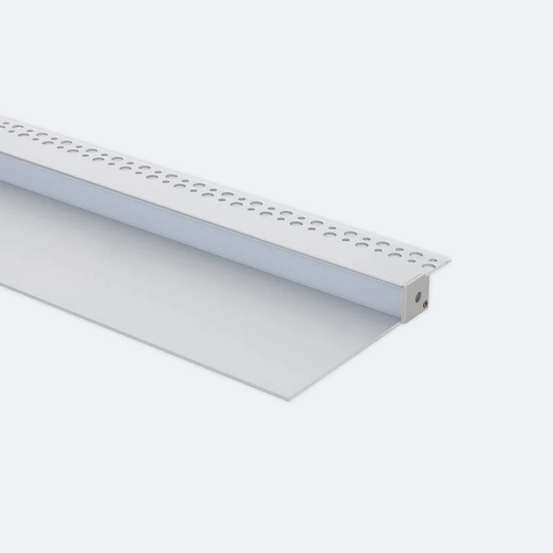 Lumexa Aluminium Profiel Gips/Pladur Integratie voor LED-strip tot 12 mm