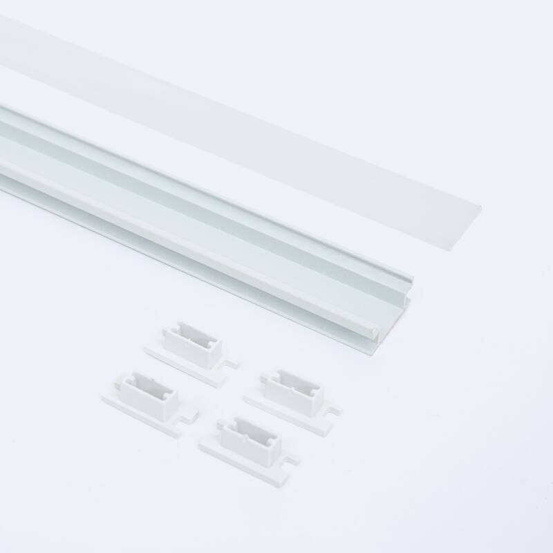 Lumexa Aluminium vloerprofiel voor LED-strip tot 10 mm