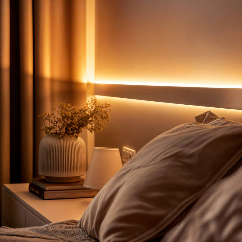 Lumexa Dubbel Aluminium Opbouw Profiel 1m voor LED-strip