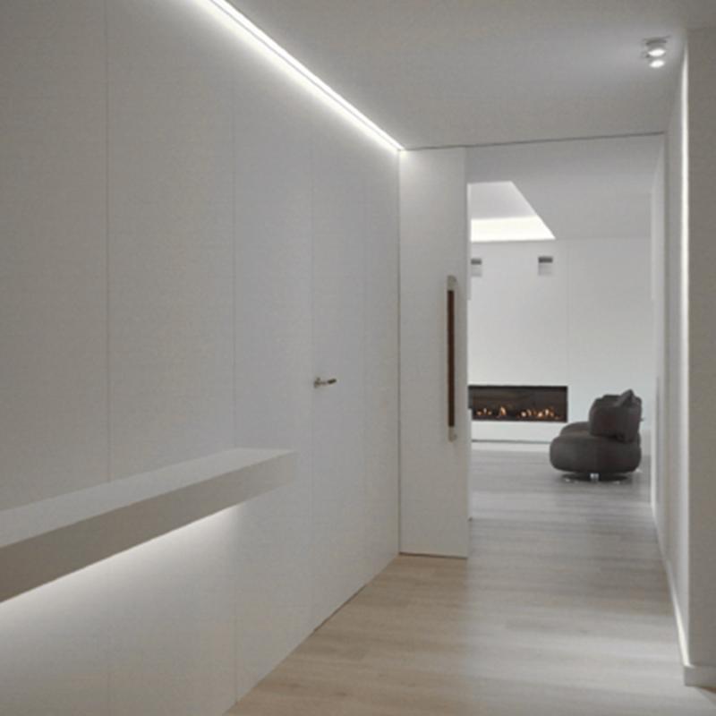 Lumexa Flexibele Aluminium Opbouw Profiel 1m voor LED-strip tot 12 mm