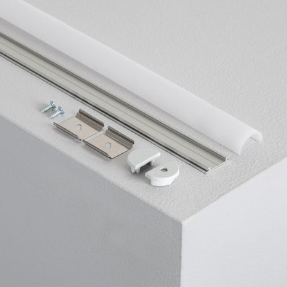 Lumexa Flexibele Aluminium Opbouw Profiel 1m voor LED-strip tot 12 mm
