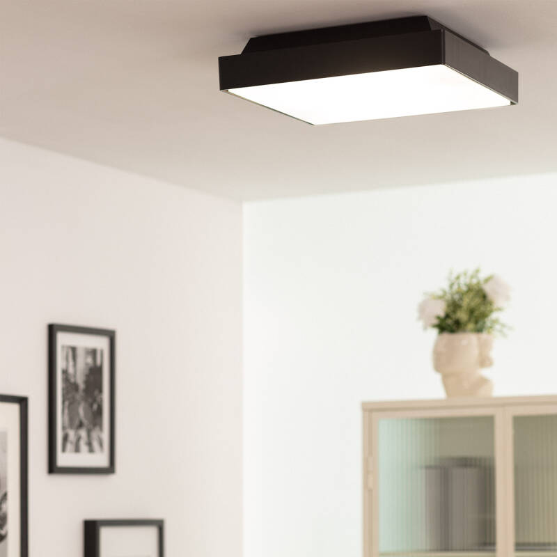 Lumexa Juliavo Buiten Plafondlamp Vierkant IP65 2x E27