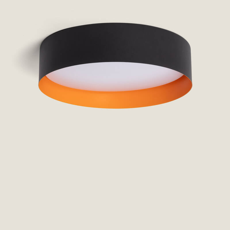 Talagaro S plafondlamp rond zwart