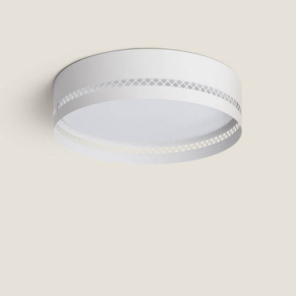 Walitaro S plafondlamp rond mat wit