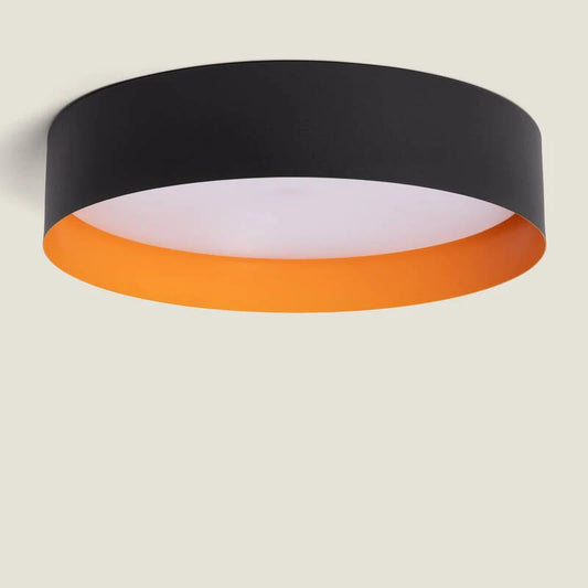 Talagaro L plafondlamp rond zwart