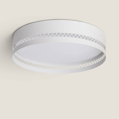 Walitaro L plafondlamp rond wit